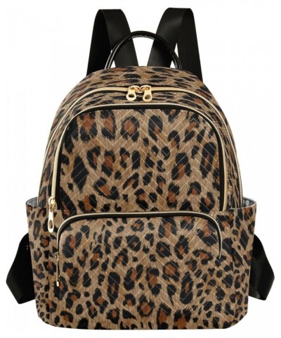 Fashion Backpack Mini Backpack Purse Casual Daily Backpack Cheetah Leopard Print Animal for Travel for College Work Medium $2...