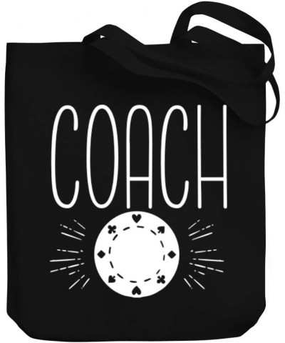 Coach Poker Canvas Tote Bag 10.5" x 16" x 4 $21.59 Totes