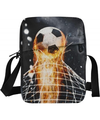 Crossbody Bags Women Men, Sling Bag Black Skull Ball 081 $14.39 Crossbody Bags