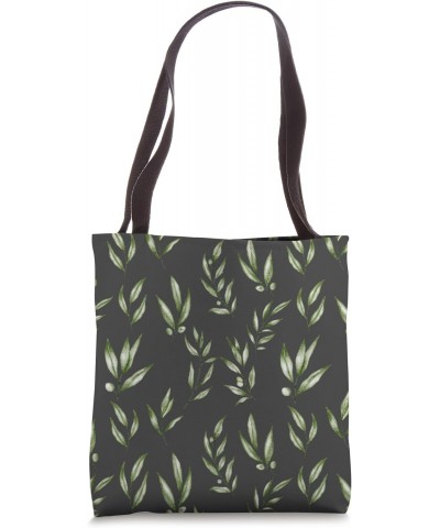 Wildflower Flowers Cute Dark Grey Floral Aesthetic Boho Tote Bag $12.25 Totes