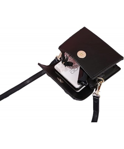 Women's Handbag Shoulder Bag PU Leather Crossbody Messenger Purse Pocketbook Handbag Shoulder Strap Red S $18.04 Shoulder Bags