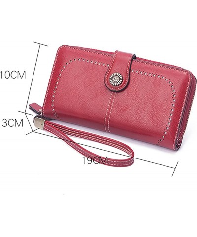 Women's Fashion Retro Simple Long Wallet Multi Function Large Capacity Wallet Handbag Just Take My (Grey, One Size) Yellow On...