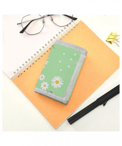 Sunflower Cute Vintage Slim Front Pocket Wallet RFID ID Card Holder Cute Small Wallet with Keychian for Women Kids one size S...