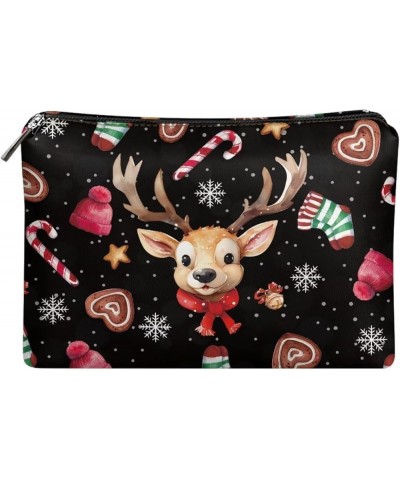 Novelty Women's PU Leather Wallet Zip Around Clutch Handbags Christmas Reindeer $11.19 Wallets