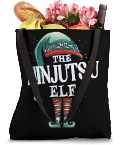 Ninjutsu Elf Christmas Group Xmas Pajama Party Tote Bag $11.71 Totes