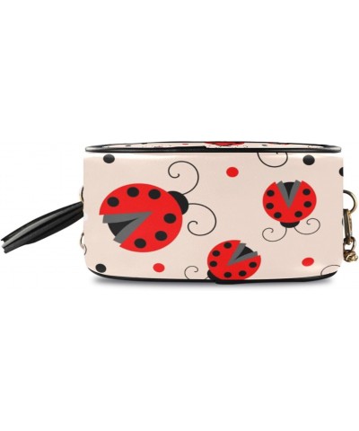 Women's Ladybugs Insect Crossbody Bag Fashion Purses Bag Cross Body Bag Shoulder Handbag with Adjustable Chain Strap $13.67 S...