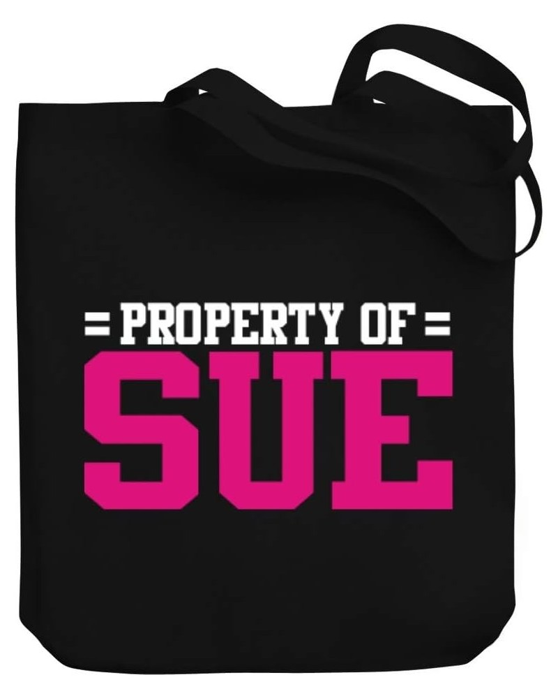 Property of Sue Bicolor Canvas Tote Bag 10.5" x 16" x 4 $16.80 Totes