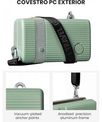 Crossbody Bag Clutch for Men Stylish Women Purse Phone Carry Dual Compartment Avocado Green $63.55 Clutches