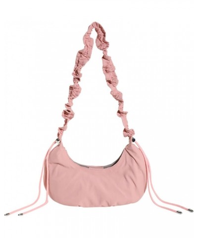 Y2k Purse Small Purses Cross Body Bag Summer Purse Cute Purse Adjustable 2 In 1 Drawstring Pink $11.18 Crossbody Bags