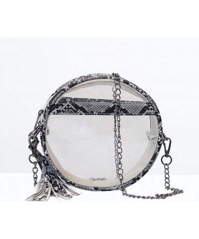 2pcs Cross Body Bag for Women Ladies Hand Bags Shoulder Purses for Women Crossbody Fringed Round Jelly Bag Jelly Summer Bag S...