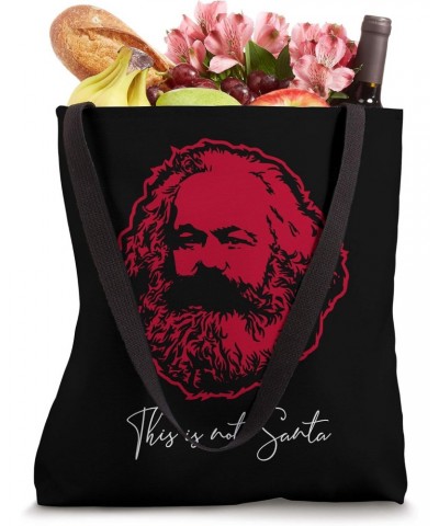 Karl Marx Parody - This is not Santa Tote Bag $11.04 Totes