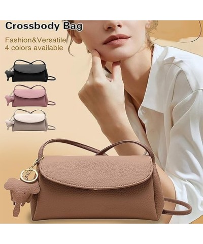 Women's High end Fashion Crossbody Bag with Elephant Pendant, Fashion Flap Purse, Adjustable Shoulder Handbag. A $11.15 Shoul...