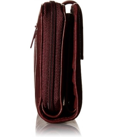 Women's Heiress Ensemble Clutch Wallet Burgundy $37.60 Wallets