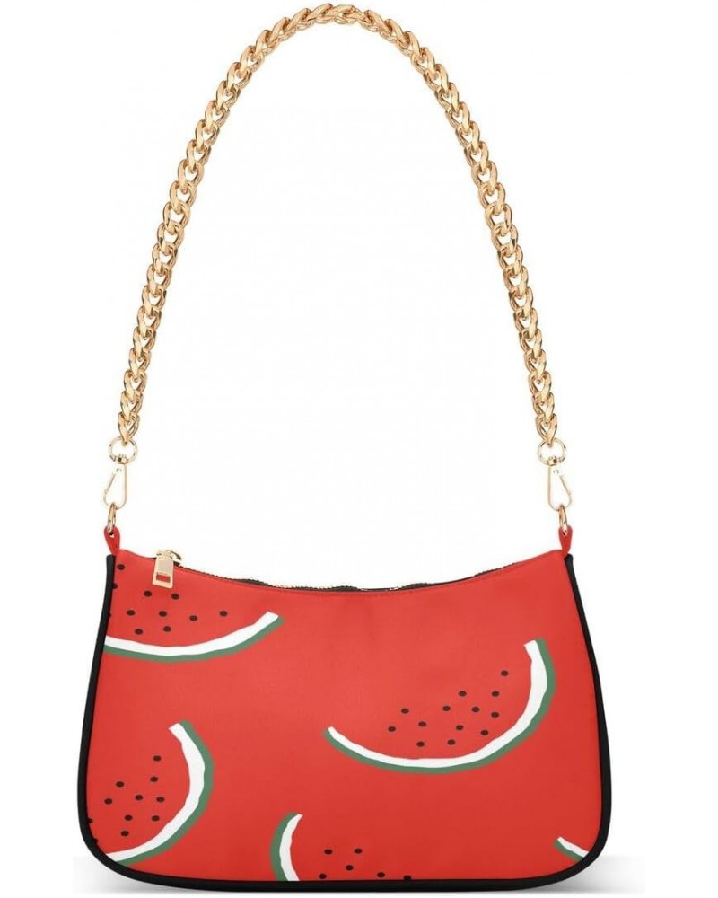 Sweet Watermelon Women's Handbags Tote Crossbody Bag Purse Ladies Shoulder Bag Hobo Handbag $15.89 Totes