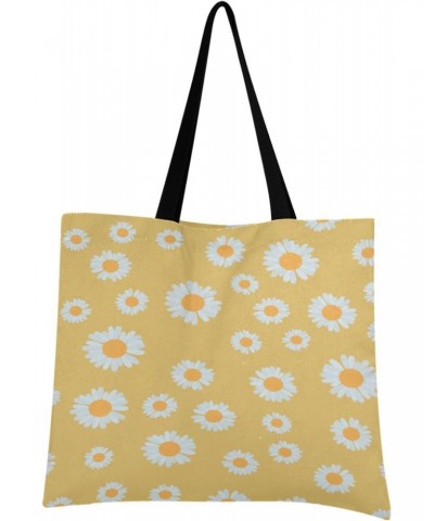 Handbags and Purse Rustic Daisy Yellow for Women Tote Bag Large Capacity Top Summer Spring Storage Handle Shopper Shoulder Ba...