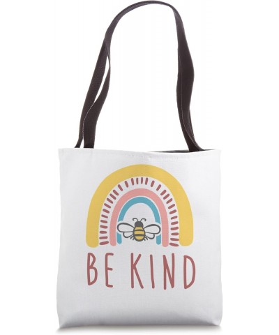 Be Kind rainbow, Inspirational Teacher Love Peace Women Tote Bag $12.00 Totes