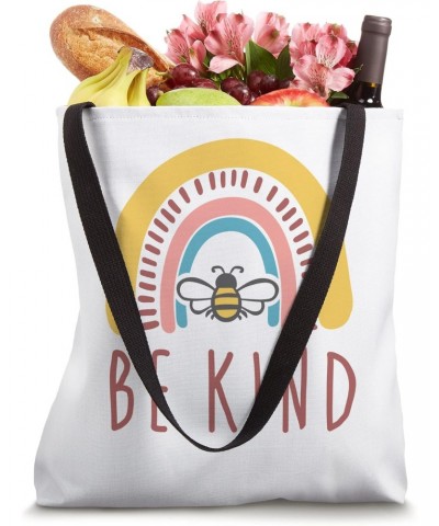 Be Kind rainbow, Inspirational Teacher Love Peace Women Tote Bag $12.00 Totes