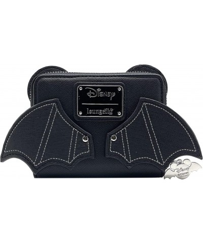 X LASR Exclusive Disney Mickey Bat Zip Wallet - Black - Fashion Accessory Cute Wallet Halloween Bats Goth Festival Rave $18.7...