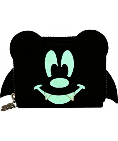 X LASR Exclusive Disney Mickey Bat Zip Wallet - Black - Fashion Accessory Cute Wallet Halloween Bats Goth Festival Rave $18.7...