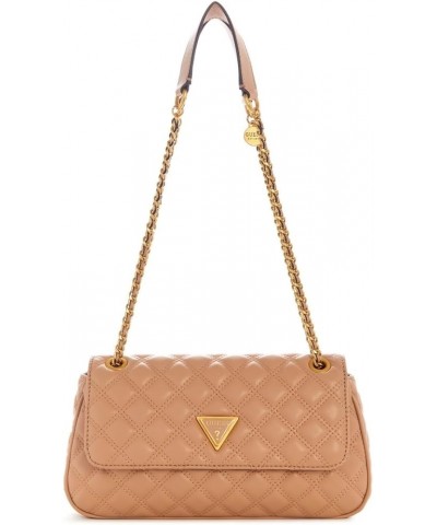 Giully Convertible Crossbody Flap Beige $49.72 Crossbody Bags