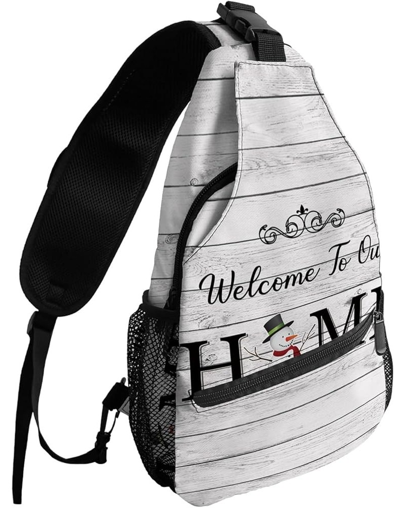 Crossbody Bags for Men Women Waterproof Sling Bag Shoulder Chest Bag Backpack Daypack for Hiking Travel Sports Running Snowma...