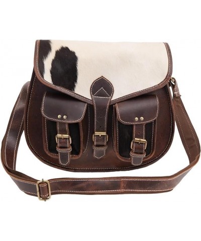 Vintage Cowhide Leather Crossbody Purse Handbag for Women Purse Tote Ladies Bag Satchel Travel Tote Shoulder handmade Bag 13 ...