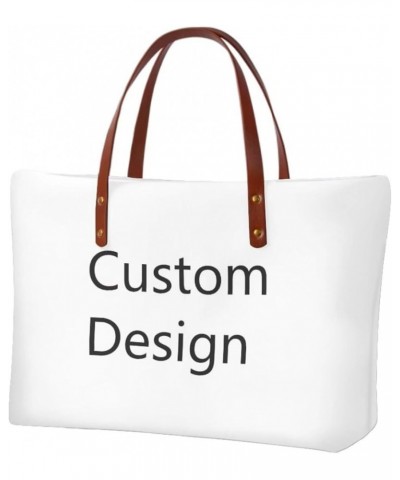 Tote Bags for Women Art Tote Satchel Handbags For Gym School Travel Customizable $19.32 Totes