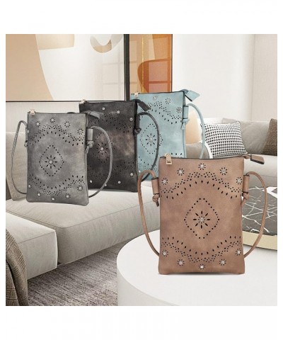 Crossbody Bags for Women Handbag, PU Leather Crossover, Small Shoulder Side Messenger Purse Arlett Pink $11.96 Crossbody Bags