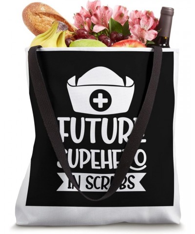 Future superhero in scrubs nurse Tote Bag $14.83 Totes