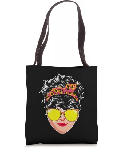 Mother - Messy Bun Sunflower Tote Bag $12.31 Totes