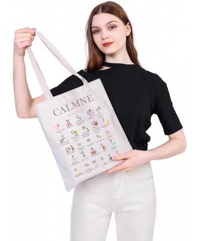 Coping Skills Alphabet Tote Bag Self Care Gift Psychologist Bag School Psychologist Office Gift Mental Health Matters Calmne ...