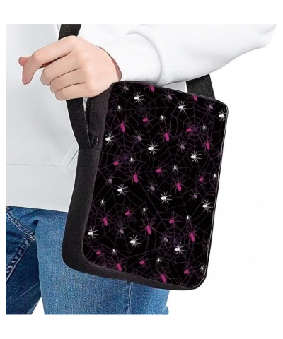 Fashion Shoulder Bag for Women, Large Capacity Messenger Bag Crossbody Bag Travel Outdoor Handbag Halloween Spider $10.50 Clu...