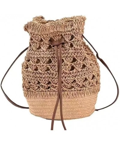 Straw Bag Large Woven Women Crossbody Summer Beach Tote Handbags Handle Shoulder Bag for Vacation (Color : B) Large $15.95 Totes