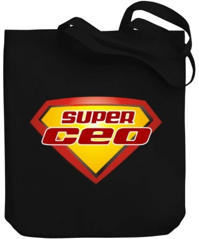 SUPER Ceo Canvas Tote Bag 10.5" x 16" x 4 $21.19 Totes