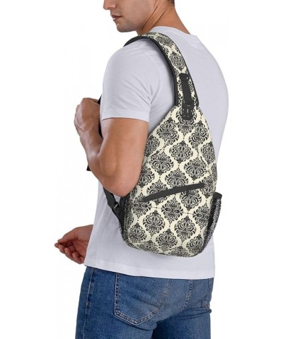 Adorable Sloth Crossbody Bag Chest Shoulder Bag Small Casual Backpack Suitable For Women Men Hiking Asian Elephants $18.80 Cr...