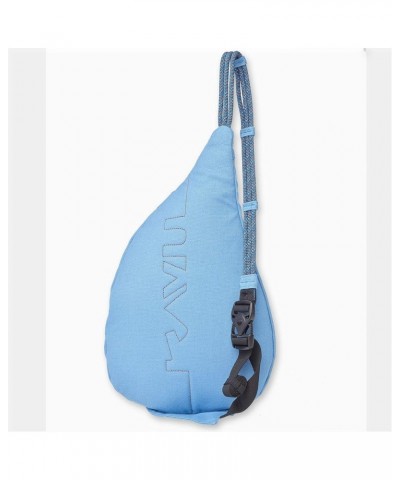 Mini Rope Bag Cotton Crossbody Sling Fjord Blue $25.80 Crossbody Bags