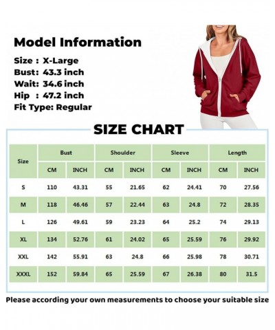 Womens Hoodies Zip Up Drawstring Sweatshirts Long Sleeve Oversized Y2k Clothes Casual Loose Jackets with Pockets 2-white $10....