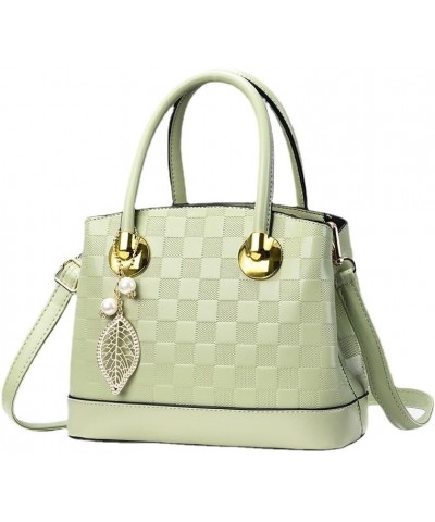 Women's Large Capacity Pu Leather Handbag Purse Stylish Top Handle Crossbody Shoulder Bag Ladies Satchel Tote Bags Green $21....