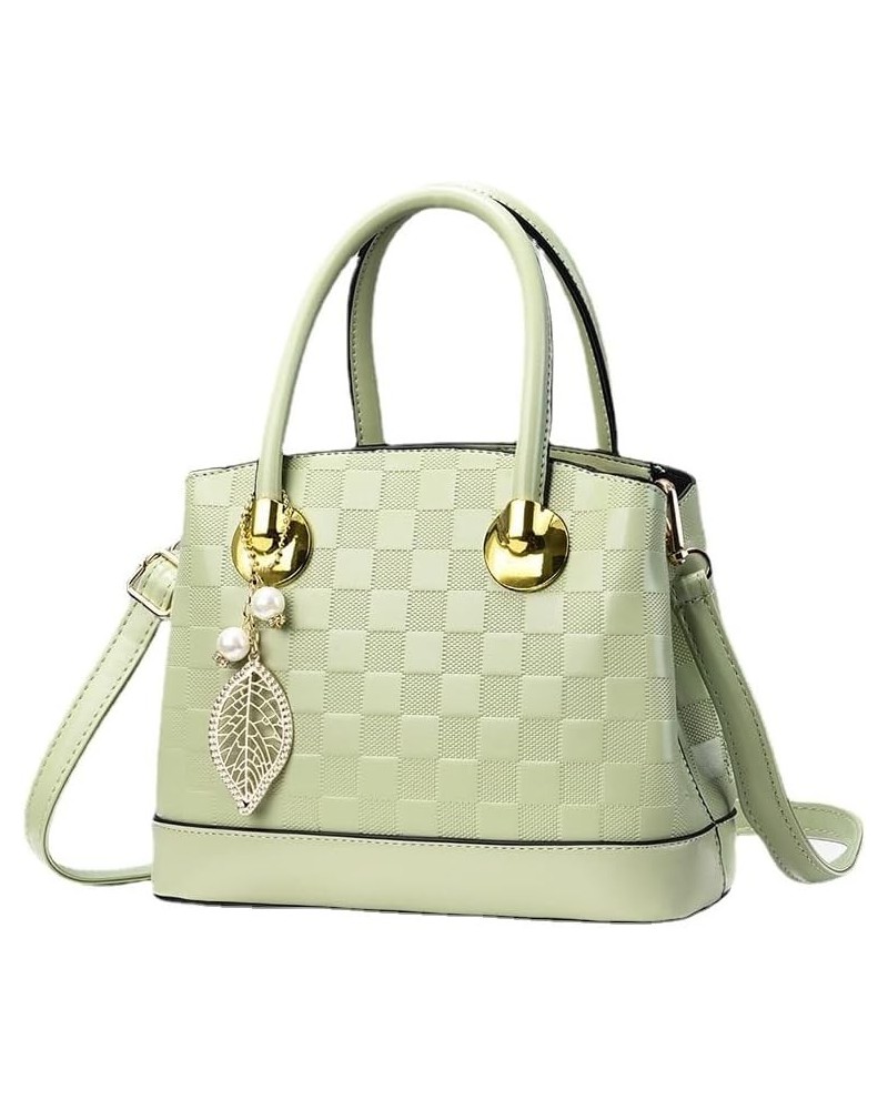 Women's Large Capacity Pu Leather Handbag Purse Stylish Top Handle Crossbody Shoulder Bag Ladies Satchel Tote Bags Green $21....