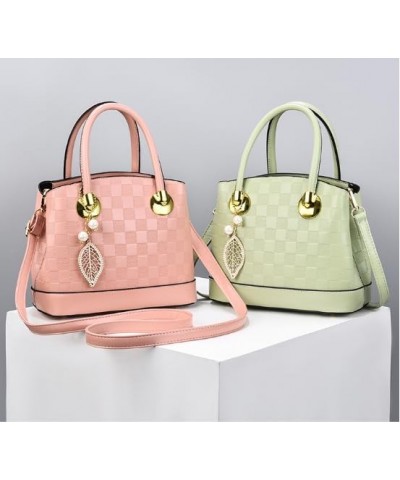 Women's Large Capacity Pu Leather Handbag Purse Stylish Top Handle Crossbody Shoulder Bag Ladies Satchel Tote Bags Green $21....