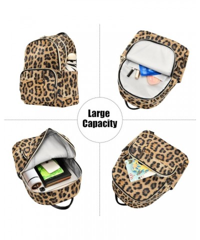 Mini Backpack for Women, Leopard Travel Backpack Purse for Ladies, Small Bookbag Daypack Shoulder Bag M Multi799 Small $19.24...