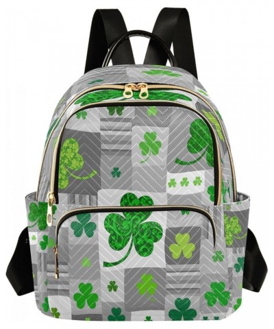 Fashion Backpack Mini Backpack Purse Casual Daily Backpack Floral Clover Shamrocks for Travel for College Work Medium $20.89 ...