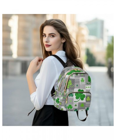 Fashion Backpack Mini Backpack Purse Casual Daily Backpack Floral Clover Shamrocks for Travel for College Work Medium $20.89 ...