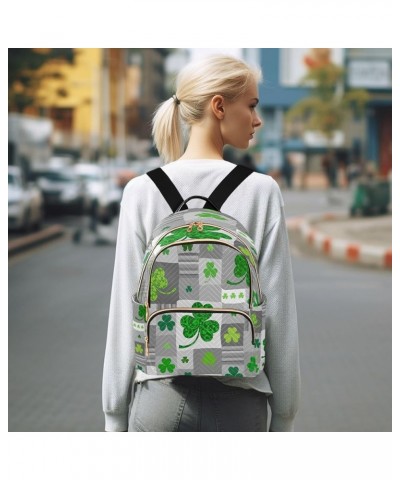 Fashion Backpack Mini Backpack Purse Casual Daily Backpack Floral Clover Shamrocks for Travel for College Work Medium $20.89 ...