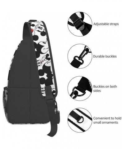 Anime Crossbody Backpack For Women Men Cartoon Chest Bag Purse Travel Sports Hiking Daypack Bags Cute Sling Bag.1 (1) Q4 One ...