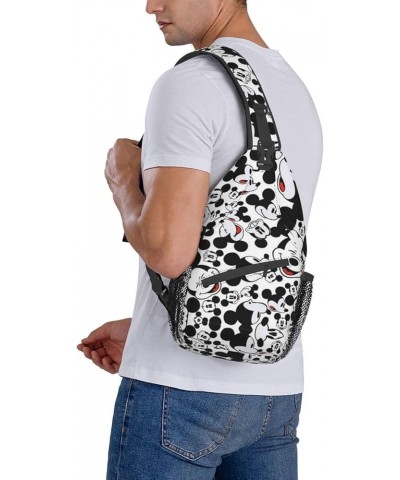 Anime Crossbody Backpack For Women Men Cartoon Chest Bag Purse Travel Sports Hiking Daypack Bags Cute Sling Bag.1 (1) Q4 One ...