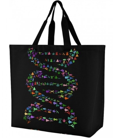 DNA Social Sequence Analysis Shoulder Shopping Bag Fashion Tote Bag Commuter Bags for Women $11.00 Totes