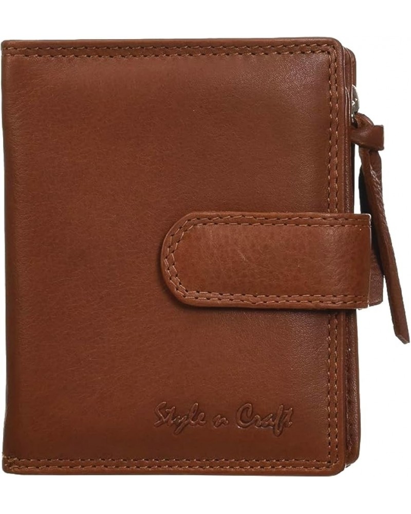 Women's Bifold Wallet, Tan, Dimensions (Closed) : 4-1/2"W X 3-3/4"H X 3/8" D Dimensions (closed): 4-1/2 W x 3-3/4 H x 1-1/4 D...