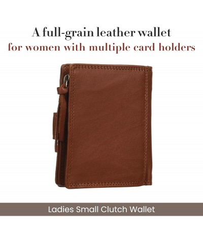 Women's Bifold Wallet, Tan, Dimensions (Closed) : 4-1/2"W X 3-3/4"H X 3/8" D Dimensions (closed): 4-1/2 W x 3-3/4 H x 1-1/4 D...