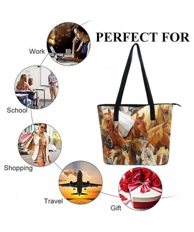 Large Tote Bag Fashion Portable Handbags With Zipper For Women And Men Color421 $17.35 Totes